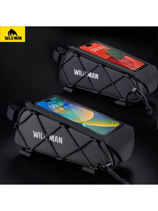 Wildman Gears Case Wildman Bicycle Frame Bag Black GX100