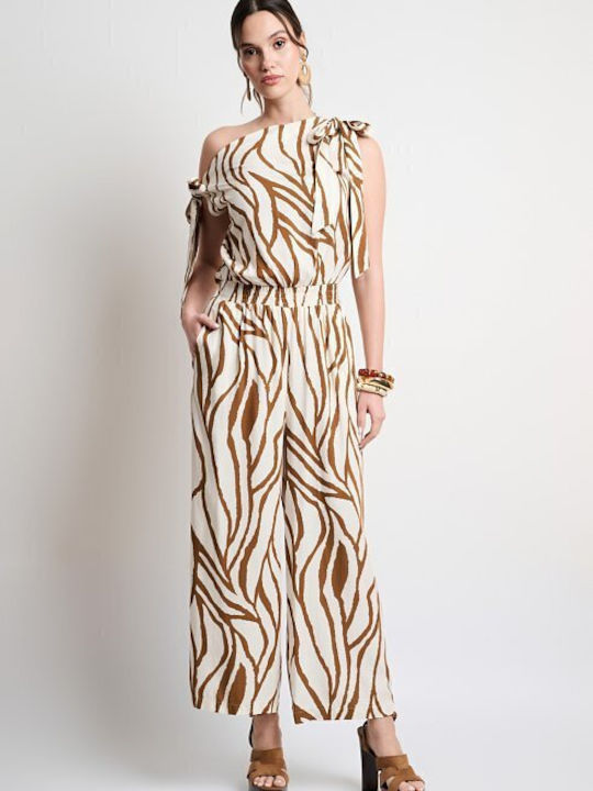 Women's Brown Jumpsuit