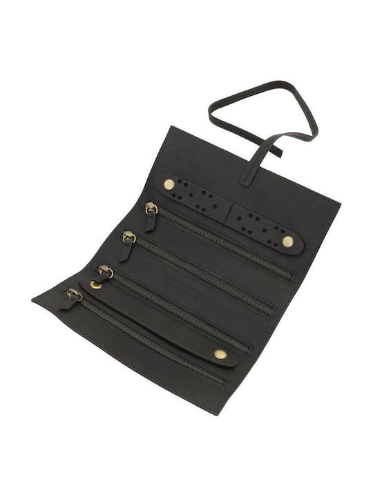Tuscany Leather Jewellery Tray Black