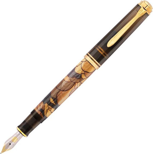 Pelikan Πένα Γραφής Medium Μπρούτζινη από Ορείχαλκο