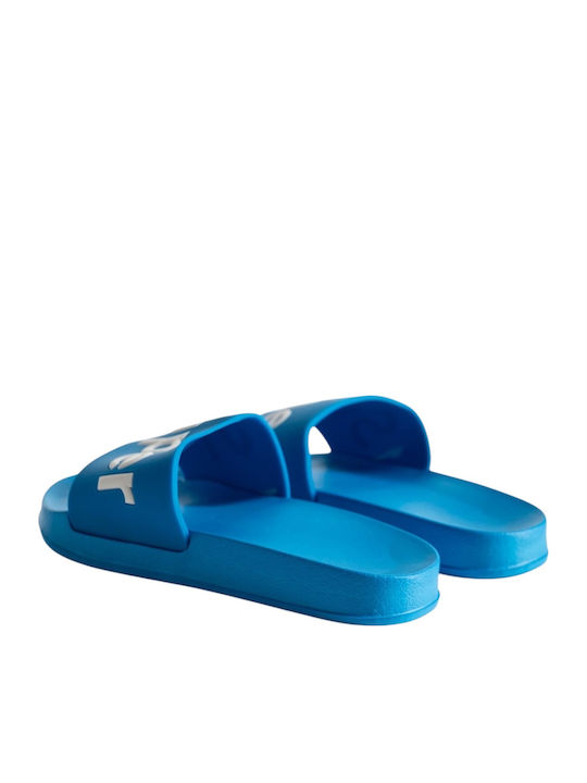Kids' Flip Flops Slides Light Blue