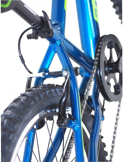 Carrera Bicicletă Copii de Oraș 20" cu Cadru din Aluminiu (2026) Albastră
