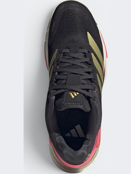 adidas Crazyquick Boost Ανδρικά Παπούτσια Padel Μαύρα