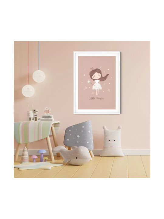 Παιδικό Κάδρο Little Princess 40x50εκ.