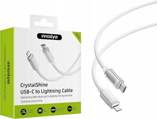 Innostyle USB-C Zu Lightning Kabel Weiß 2m SCL150WHT