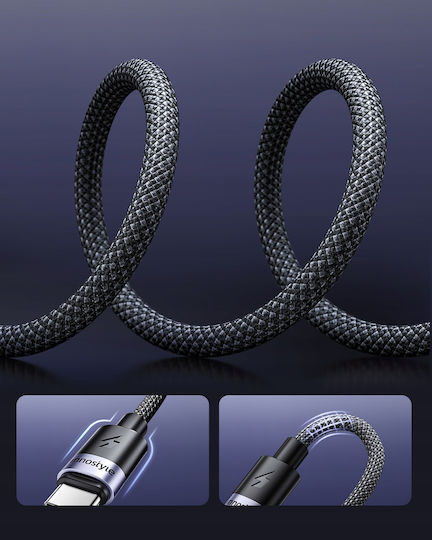 Innostyle USB-C to Lightning Cable Μαύρο 1m PC-CL100BLK
