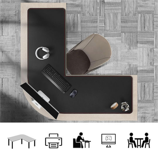 Resteq Schreibtischunterlagen Gaming Zoresyn L 120+120x40cm