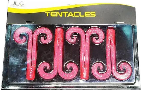 JLC Xipi Καλαμαριέρα Φωσφοριζέ Pink Flashes Glow Σετ 4τμχ