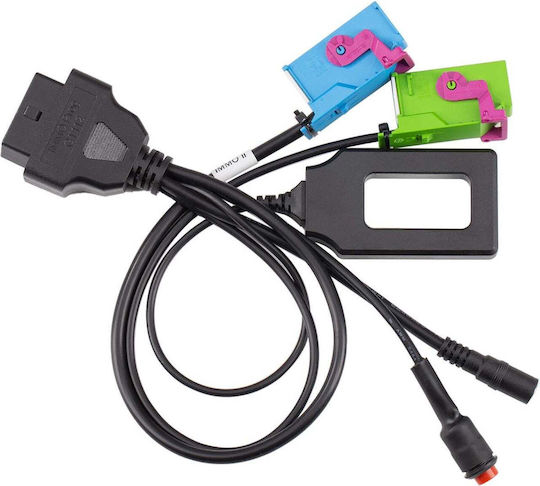 Godiag GT112 K-Linie Kabel Immo Test Schlüssel Synchronisation Kompatibel Vw Audi Skoda Seat Generation 2 3 Verbindung Zum Armaturenbrett Uhren OBD 2