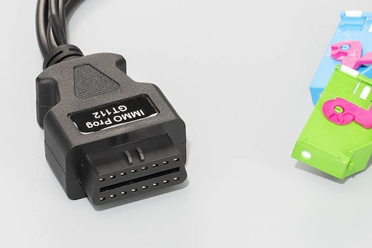 Godiag GT112 K-Linie Kabel Immo Test Schlüssel Synchronisation Kompatibel Vw Audi Skoda Seat Generation 2 3 Verbindung Zum Armaturenbrett Uhren OBD 2