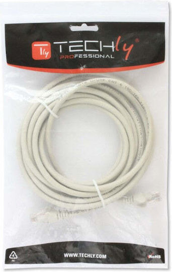 Techly U/UTP Cat.6 (Gigabit) Cablu De Rețea Ethernet 3m Alb