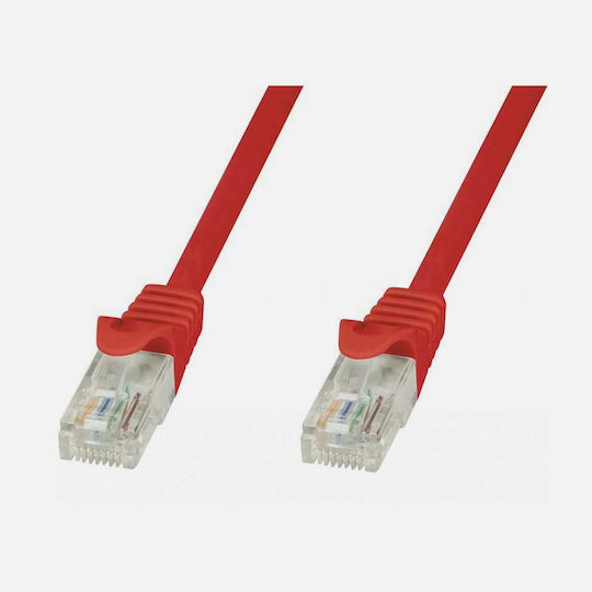 Techly U/UTP Kat.6 Gigabit Netzwerkkabel Ethernet 20m Rotes