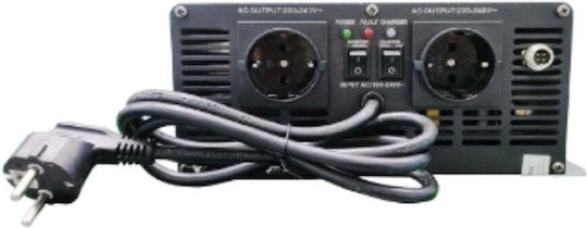 GBC GBC Reiner Sinuswelle Wechselrichter Leistung 1500W mit Nenn-Eingangsspannung 12V Einphasig INV5-12-1500-CB
