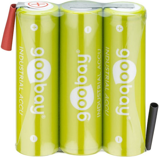 Goobay Επαναφορτιζόμενες Μπαταρίες AA Ni-MH 2100mAh 3.6V με Λαμάκι 3τμχ
