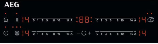 AEG 3000 Radiant Hob Ceramic Cooktop With Frame Autonomous With Lock Mode 59x52cm