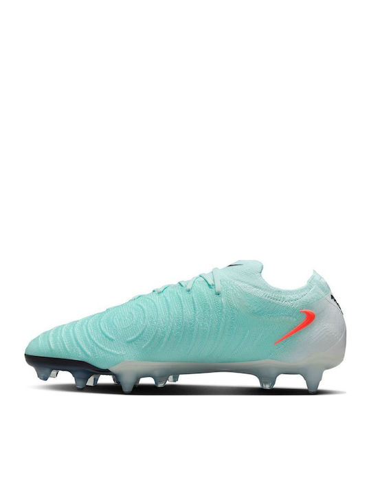 Nike Phantom GX II Elite Football Shoes with Cleats SG-Pro Turquoise