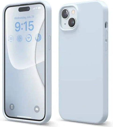 Leewello Back Cover Σιλικόνης 2mm Μπλε (iPhone 15 Plus)