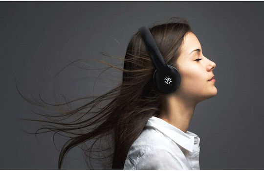 Manhattan ICC-SB-BLT641 Wireless / Wired On Ear Headphones with 5 hours of Operation Black