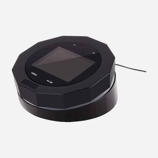 August International DR245 DAB+ mit Bluetooth Schwarz