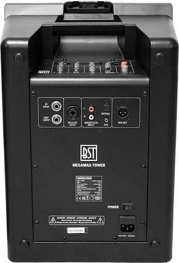 Bst Active Speaker Kit Tws 10'/25cm Subwoofer + Satellites 480w Rms