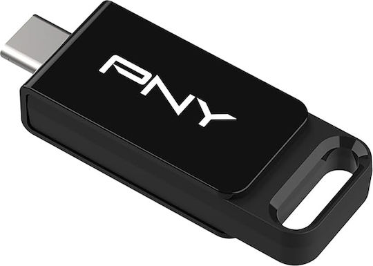 PNY 128GB USB 3.2 Stick Μαύρο