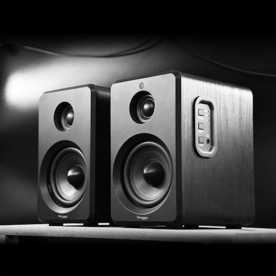 GBS Elettronica HS-X20 Ασύρματα Ηχεία Υπολογιστή 2.0 με Bluetooth και Ισχύ 30W Μαύρα