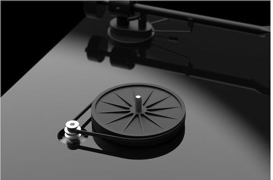 Pro-Ject Audio T1 + Ortofon OM5e Turntables White