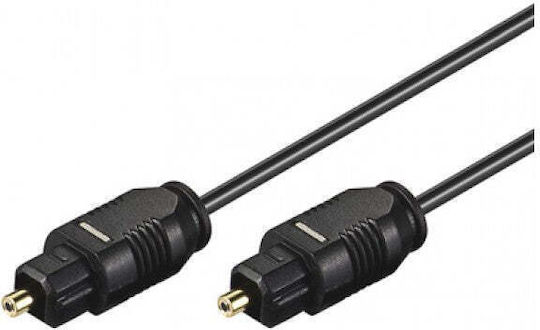 Techly Cablu Audio Optic TOS masculin - TOS masculin Negru 1m (ICOC DAC-301)