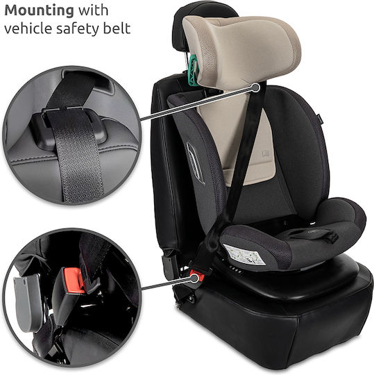 Lorelli Sagitta Baby-Autositz Schwarz 0-36 kg