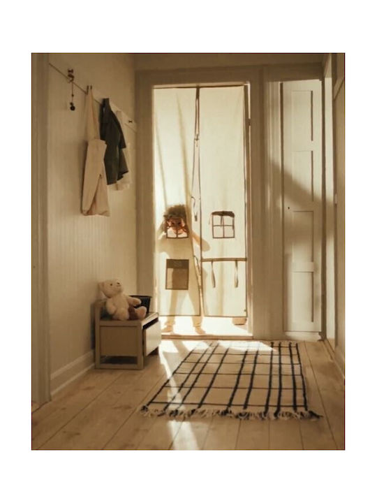 Ferm Living Παιδική Κουρτίνα με Τρέσα Μπεζ 85x205εκ.
