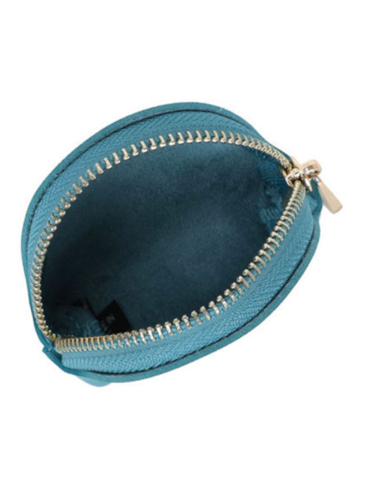 Small Women's Coin Wallet Light Blue