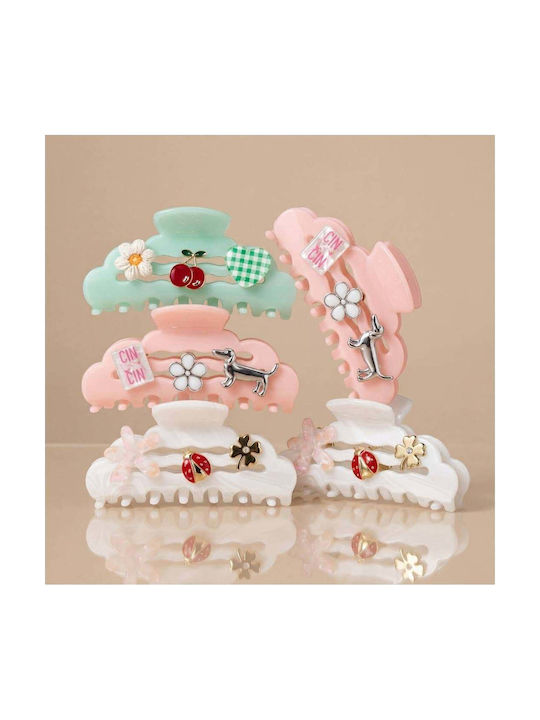 Invisibobble Kids Hair Clasp Flower in Pink Color