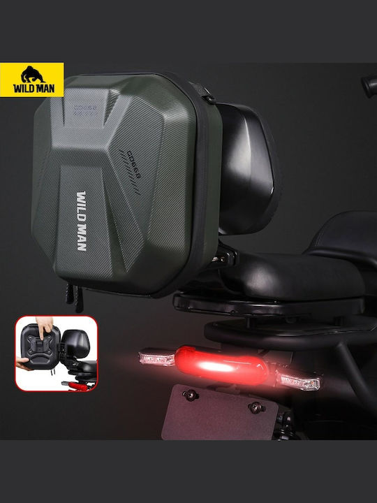 Wildman Gears Wildman Bicycle Saddle Bag 4lt Black GD668