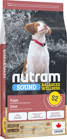 S2 Sound Balanced Wellness 11.4kg Trockenfutter für Welpen mit Huhn