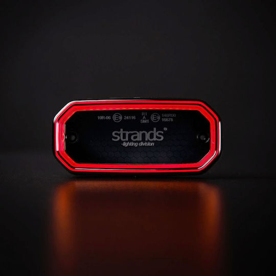 Neon Tinted Truck Volume Light Strands Red 10-40v