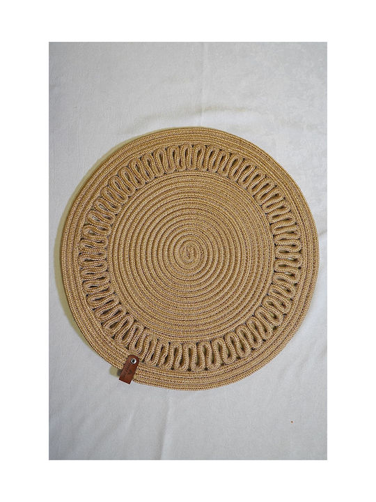 SteweHome Σουπλά Ψάθινο Πορτοκαλί 80x30cm SteweHome Σουπλά Ψάθινο Πορτοκαλί 80x30cm