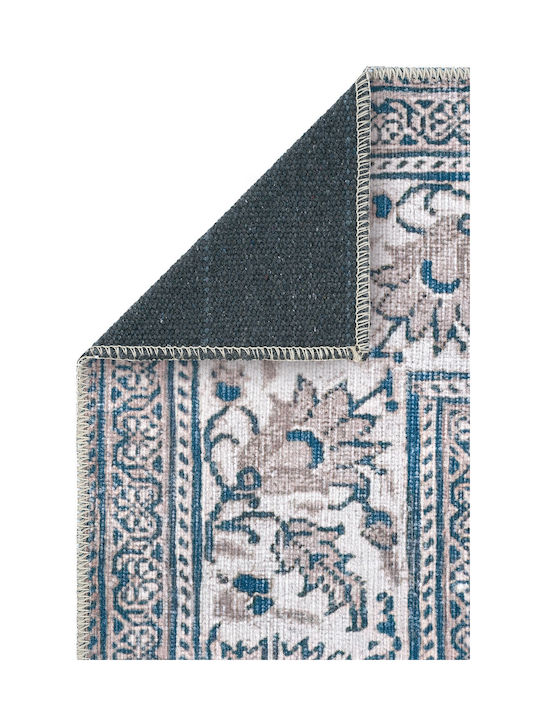 SteweHome Set Of Blue Kids Rugs 75x300cm Thickness 90mm