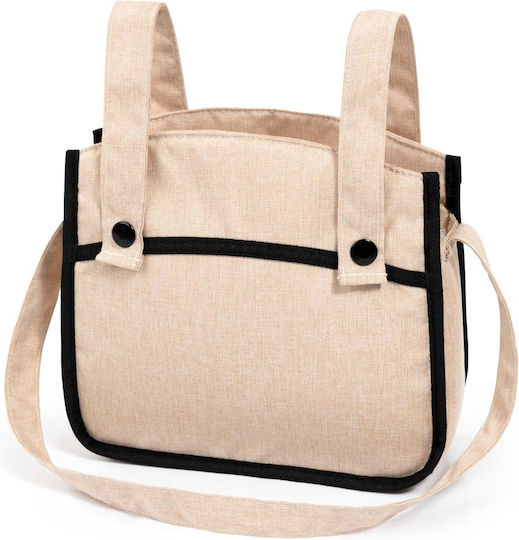 Klassischer Puppen Kinderwagen Beige