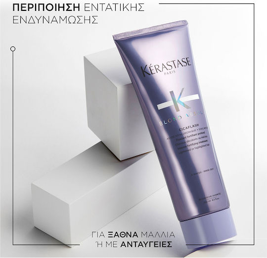 Kérastase Blond Absolu Cicaflash Μάσκα Μαλλιών για Διατήρηση Χρώματος με Υαλουρονικό Οξύ 250ml