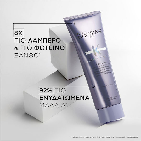 Kérastase Blond Absolu Cicaflash Μάσκα Μαλλιών για Διατήρηση Χρώματος με Υαλουρονικό Οξύ 250ml