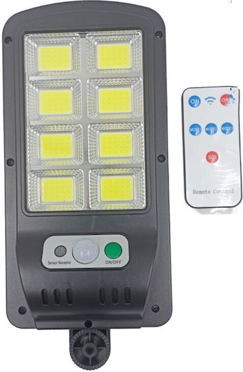 Jortan Street Solar Light 400W with Motion Sensor, Photocell and Remote Control IP66 12cmx4cmx28cmcm