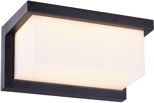 Wall Mounted Solar Light 6W 400lm Warm White with Motion Sensor and Photocell IP54 10.4cmx10cmx20cmcm