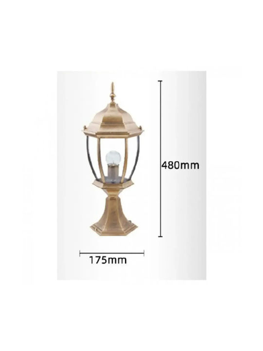 Space Lamp Lattern Outdoor IP55 for Socket E27 White