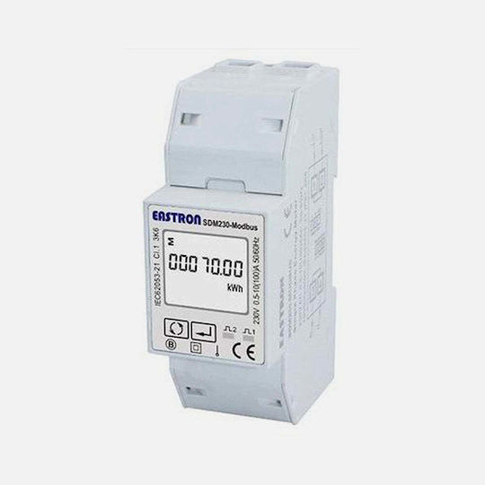 Autel Contor De Kilowați Pentru Panou Electric Digital Pe Șină Monofazat Modbus 575003