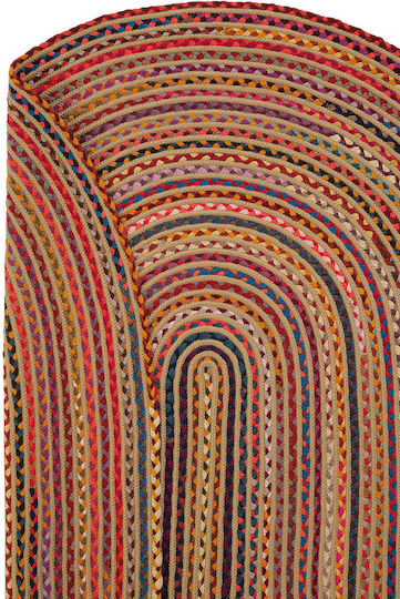 SteweHome Wohnzimmer Teppich Flur Sommer Korallenfarben 80x300cm