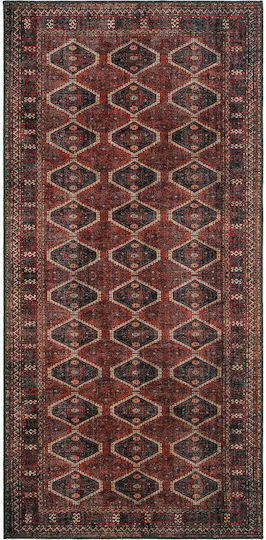 SteweHome Χαλί Ορθογώνιο Μπορντό 95x300cm