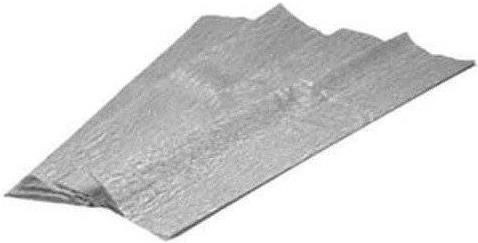 Waffelpapiere Silber 50x200cm Silber