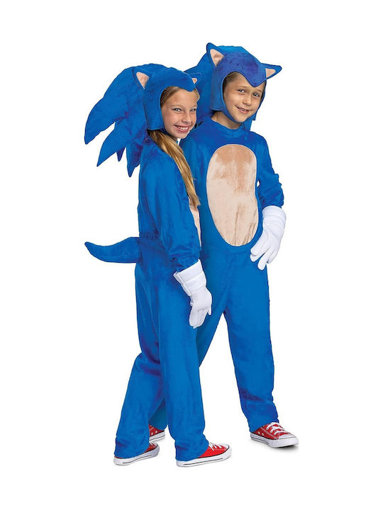 Αποκριάτικη Παιδική Στολή Sonic the Hedgehog Sonic Movie Deluxe