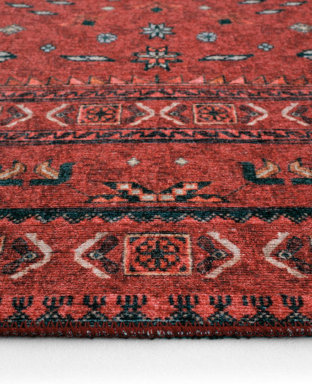 SteweHome Χαλί Ορθογώνιο Μπορντό 95x300cm