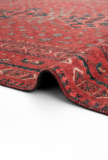 SteweHome Χαλί 75x300cm Μπορντό SteweHome Χαλί 75x300cm Μπορντό